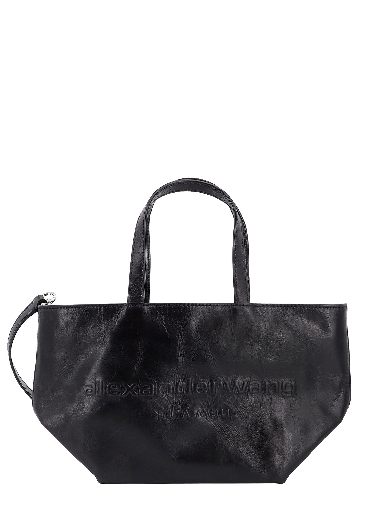 Shop Alexander Wang Small Punch Tote In Black