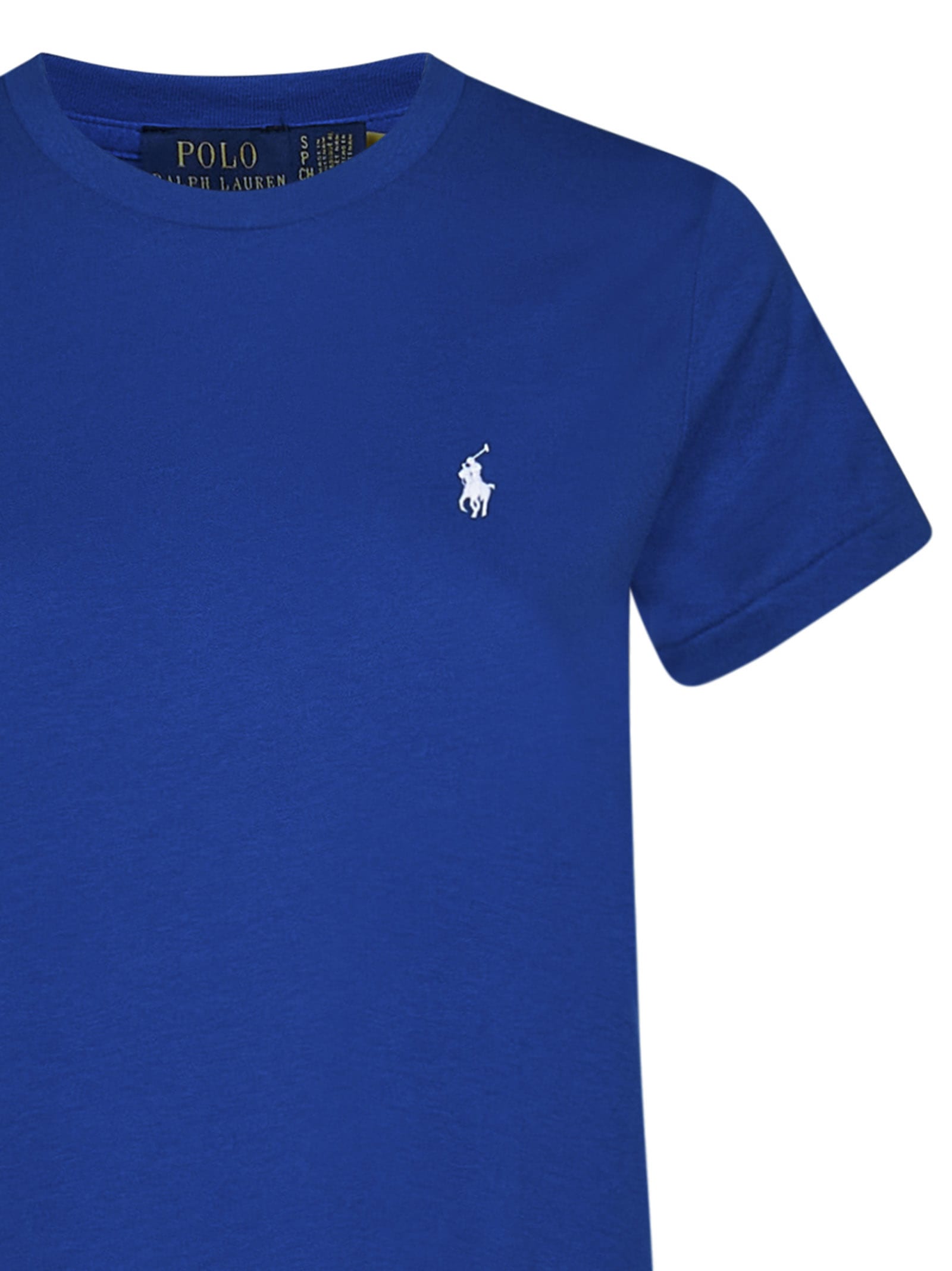 Shop Ralph Lauren T-shirt In Heritage Blue