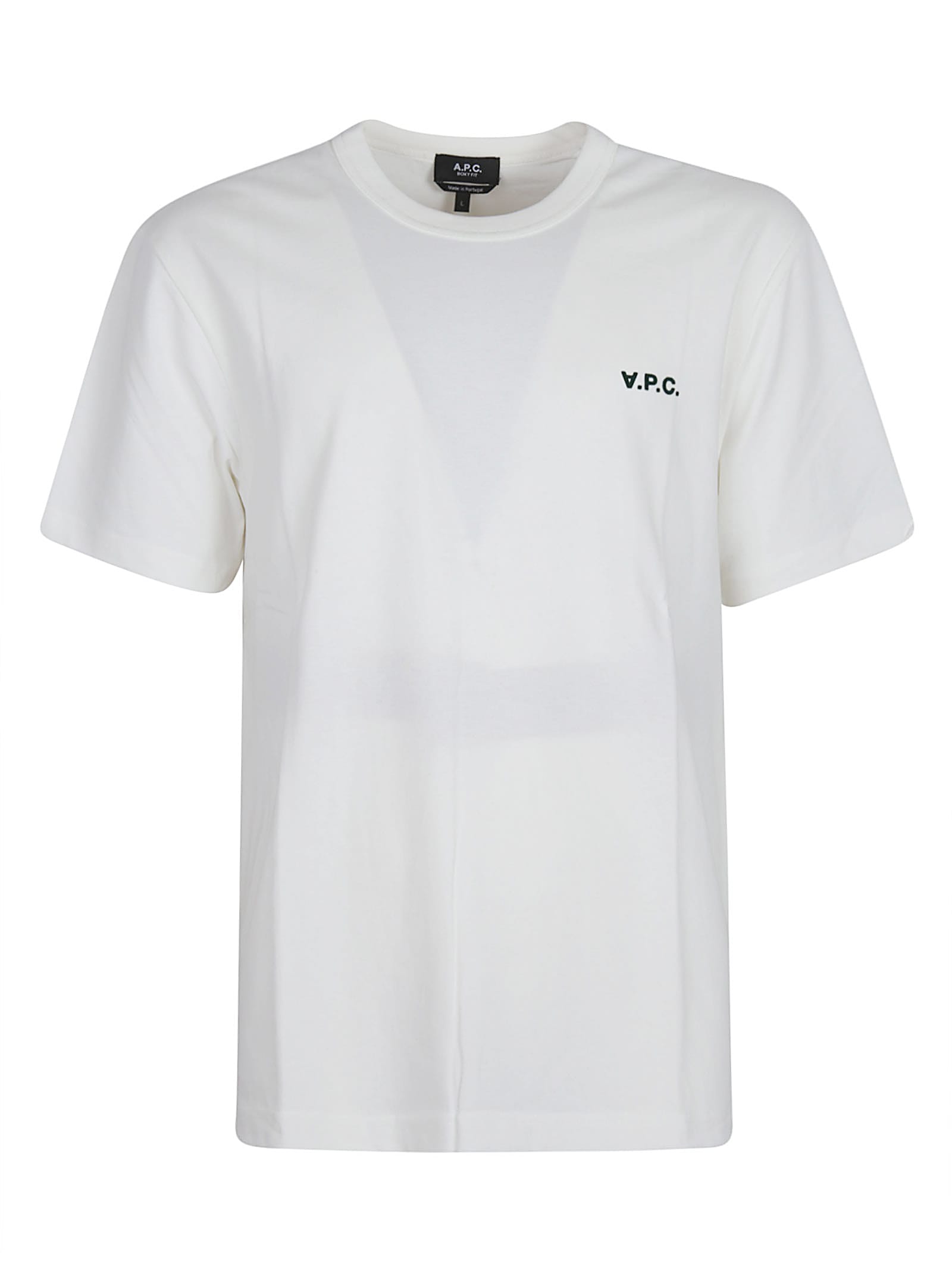 Apc Boxy Petit Vpc T-shirt In White