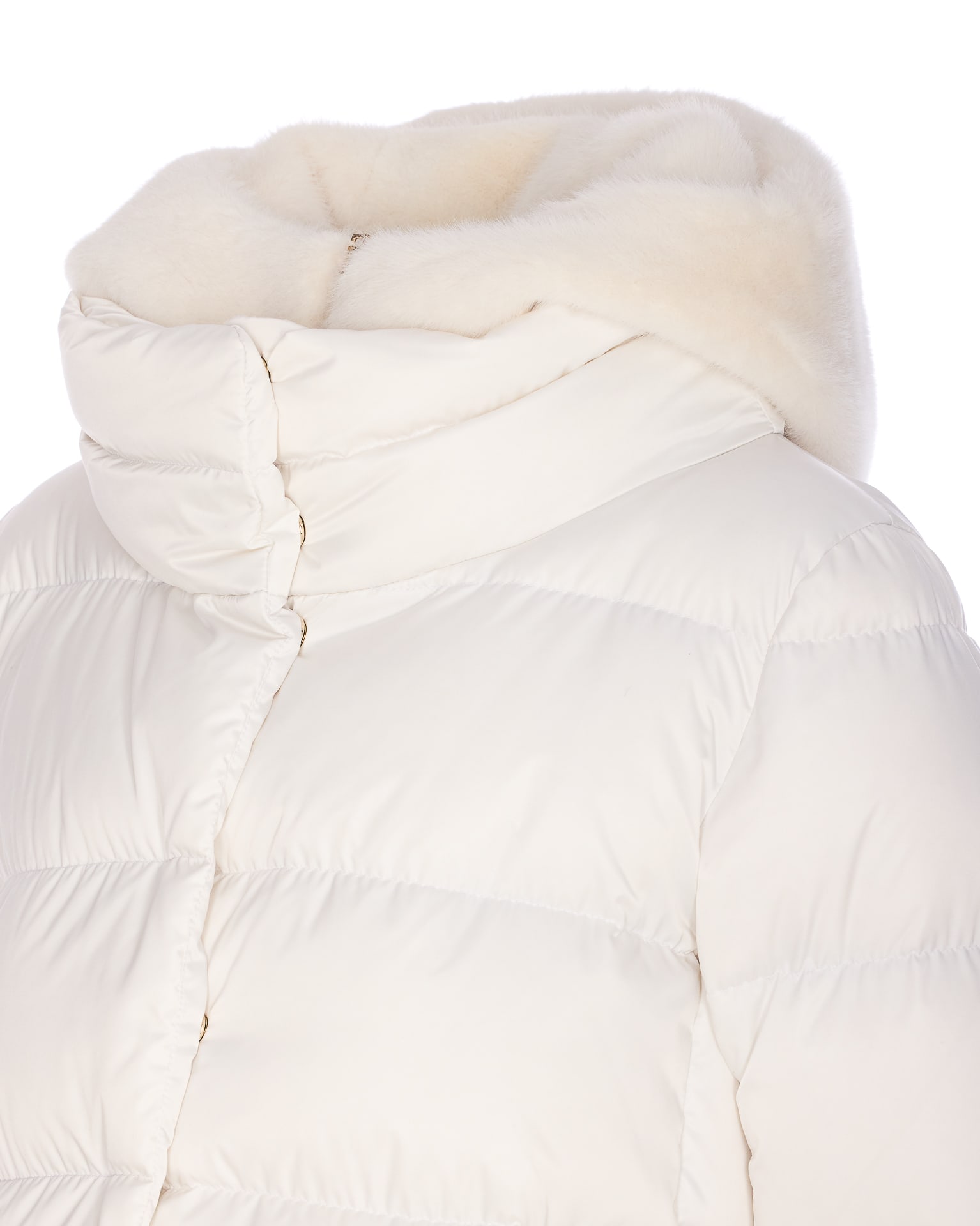 Herno A-shape Down Jacket In White