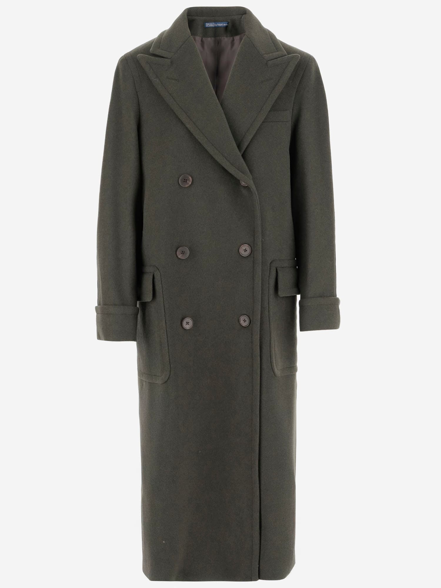 Wool Double-breasted Coat