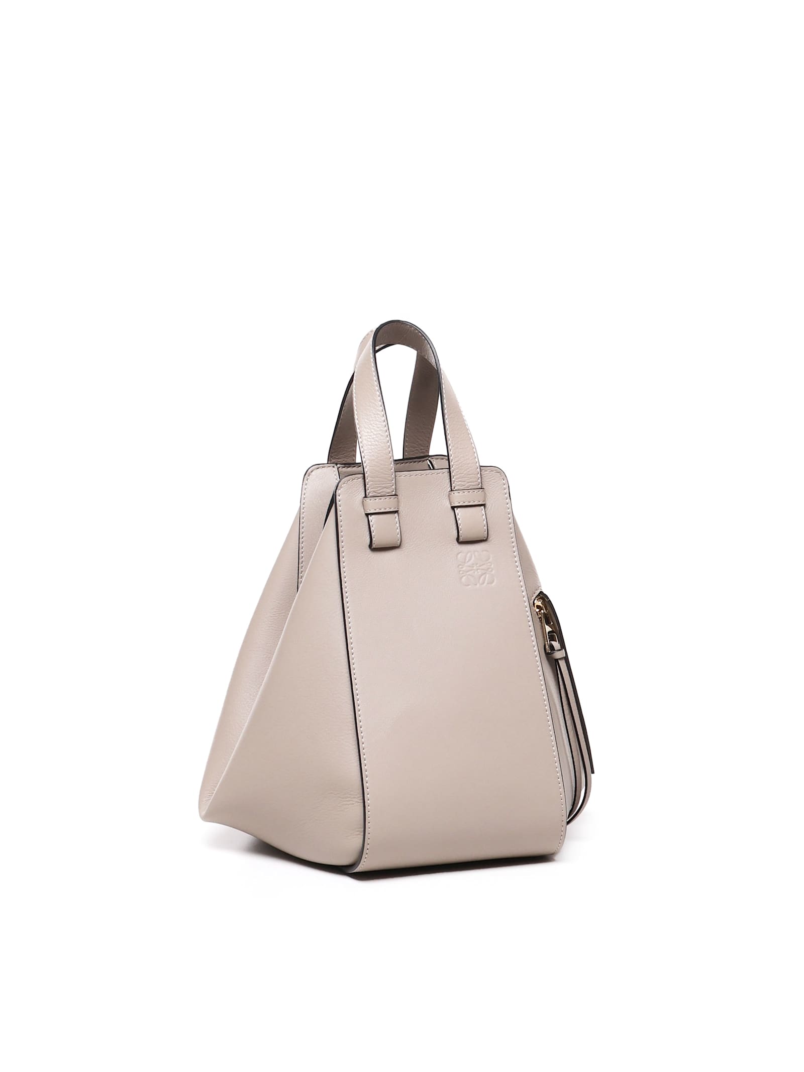 Shop Loewe Hammock Bag In Sand