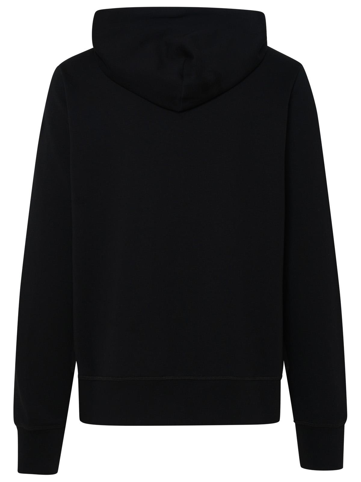 Shop Canada Goose Black Cotton Huron Sweatshirt