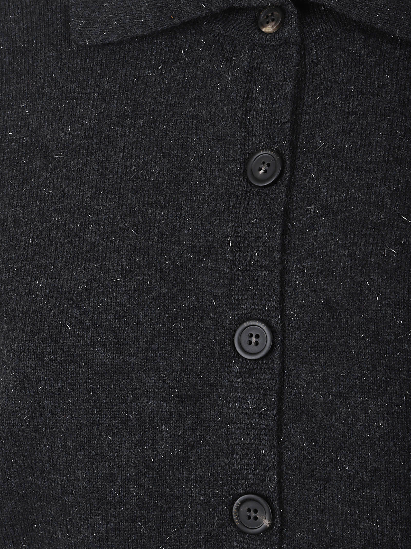 Peserico Cardigan Donna In Tricot In Black