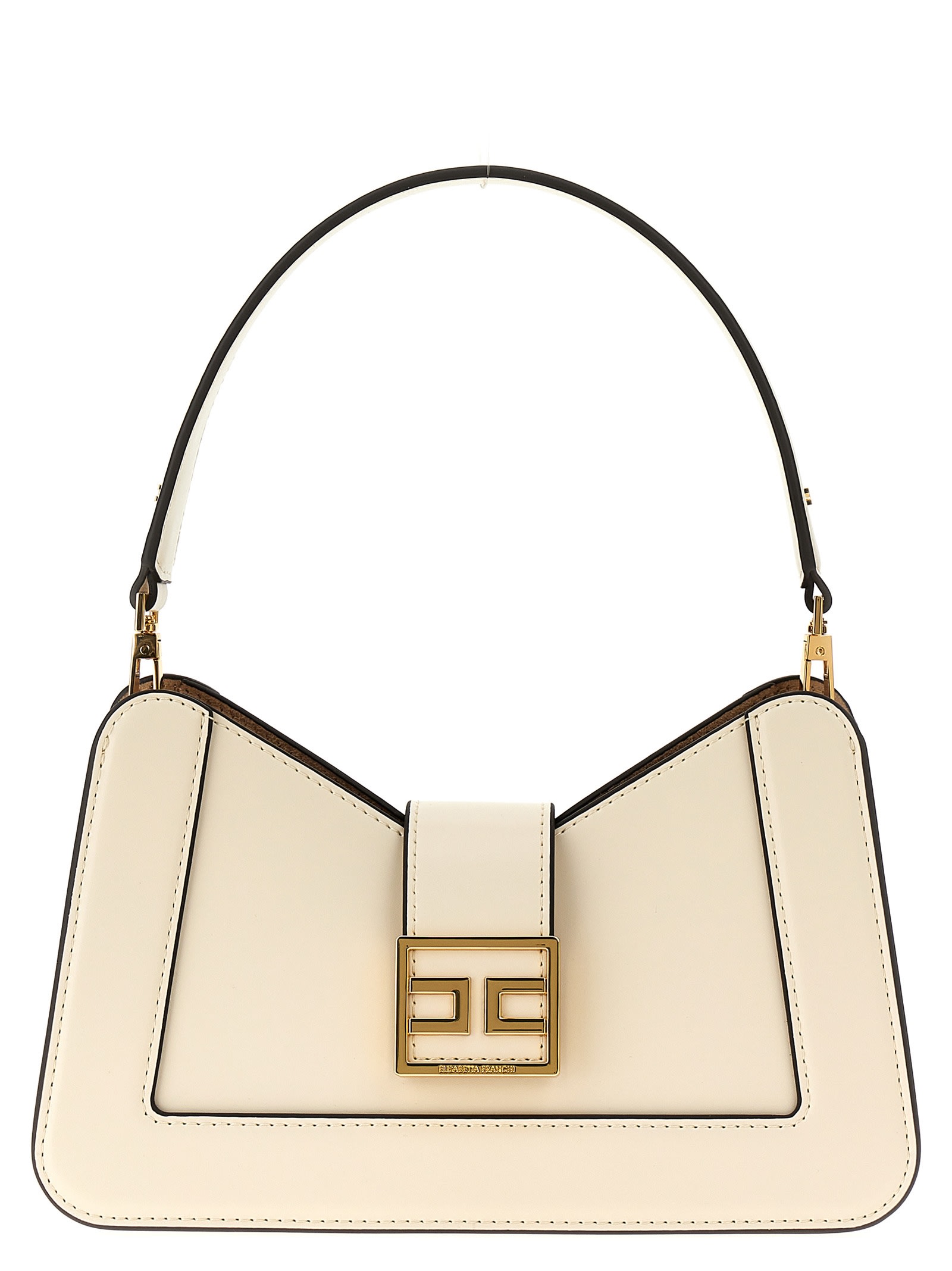 ELISABETTA FRANCHI LOGO SHOULDER BAG