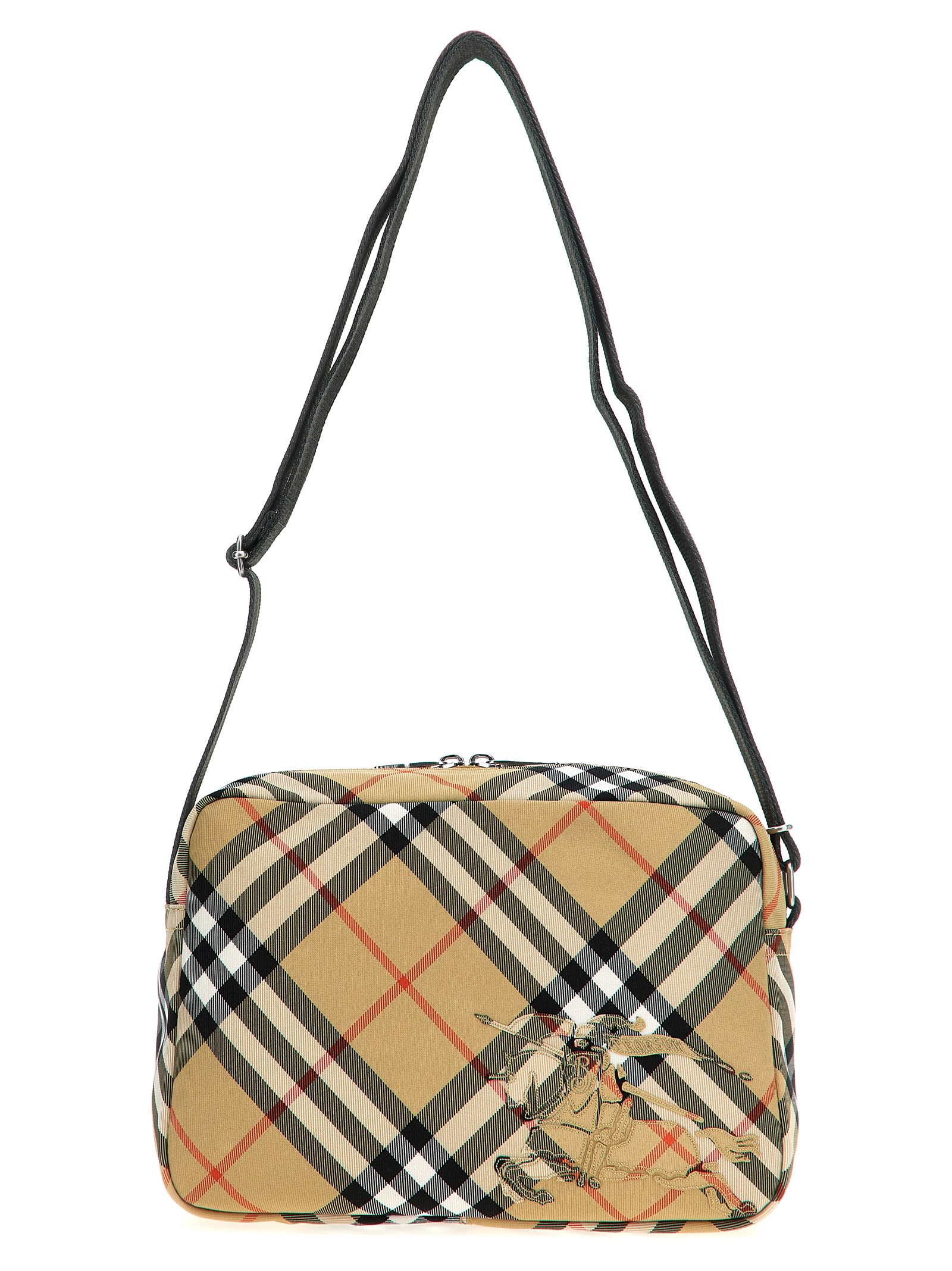 check Crossbody Bag