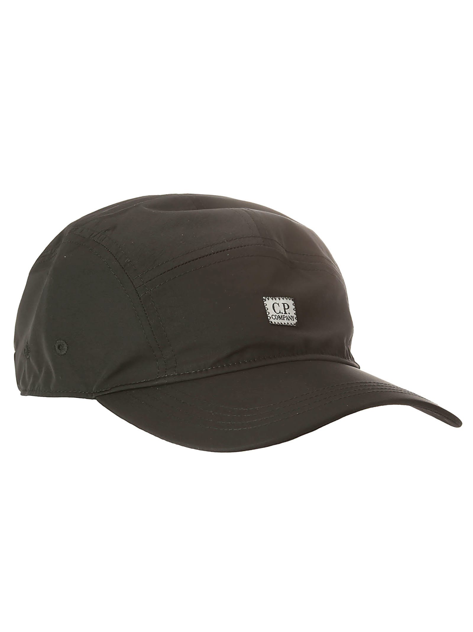 C.P. Company Chrome-r Panelled Logo Cap | Smart Closet