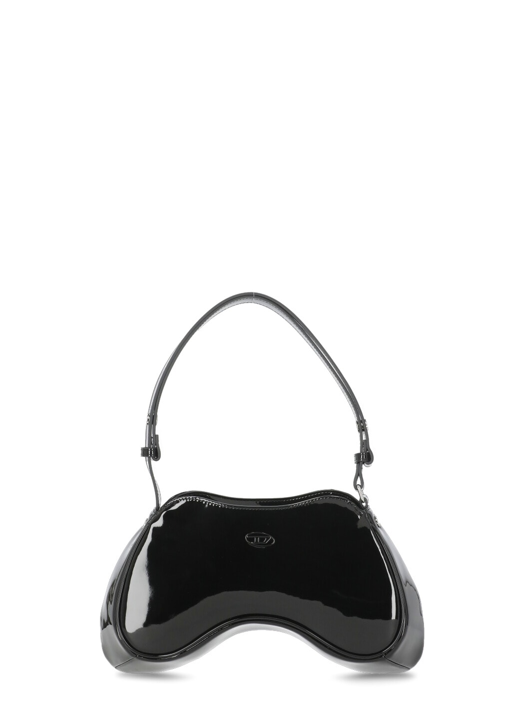 Diesel Structured Black Bag With Minimalist Design