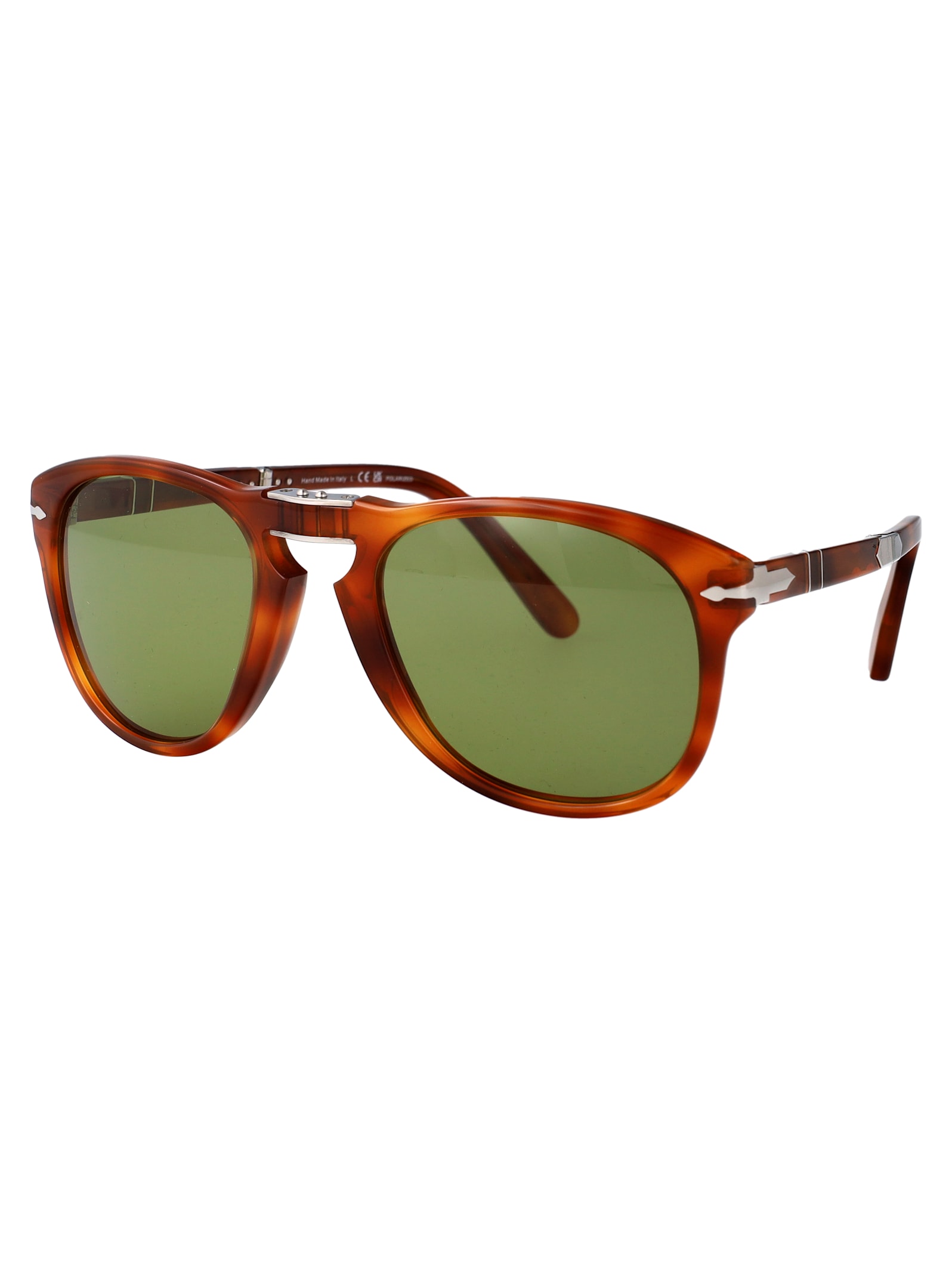 Persol Terria Di Siena Acetate Sunglasses In Green