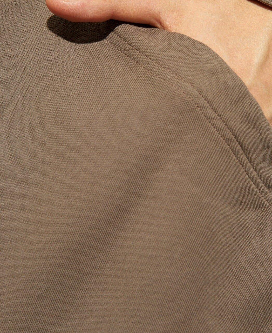 Stone Island Logo Printed Drawstring Hoodie In Walnut