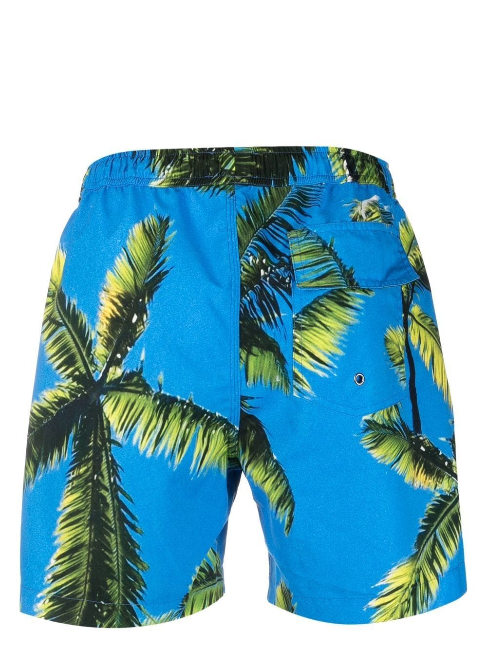 Blue Sky Inn Palm Tree-print Swim Shorts In Blue