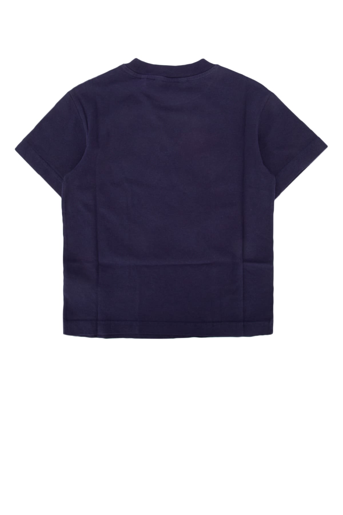 Palm Angels Kids' T-shirt In Navybluered
