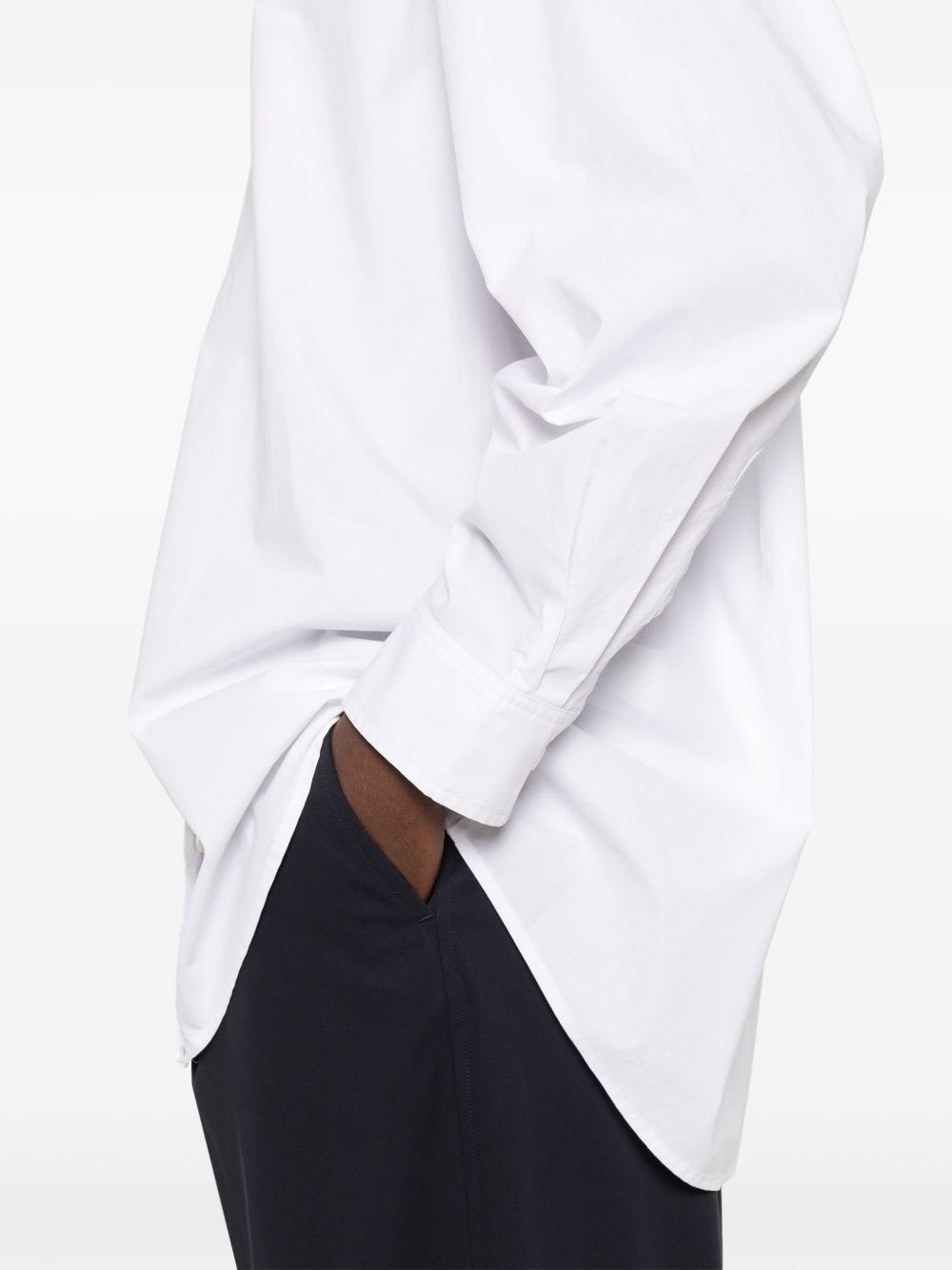 Totême Toteme Women Organic Cotton Shirt In White