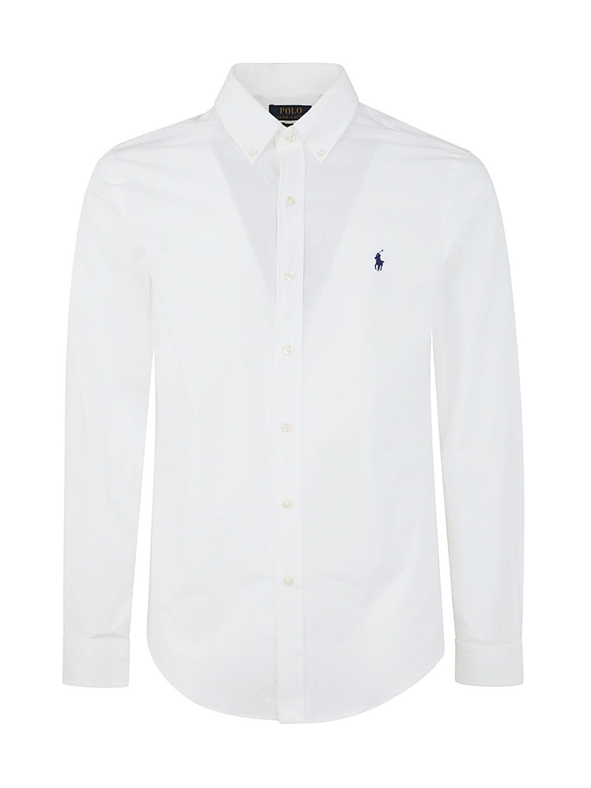 Shop Polo Ralph Lauren Slbdppcs Long Sleeve Sport Shirt In White