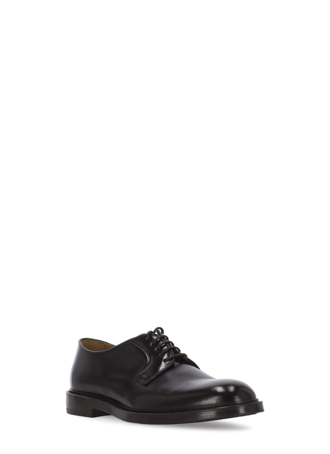 Shop Doucal's Horse Lace-up Shoes In Black