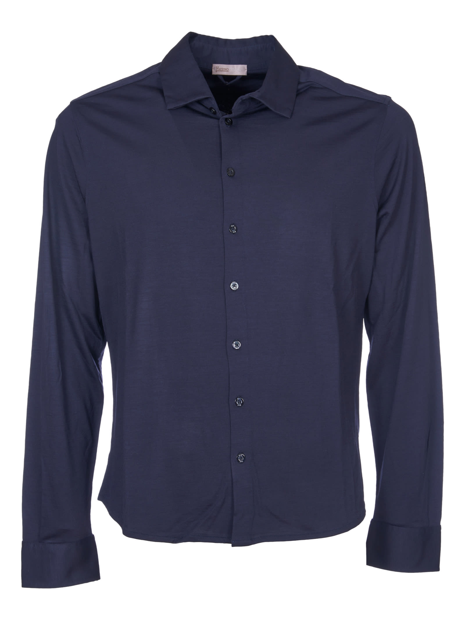 Shop Herno Shirt In Blue