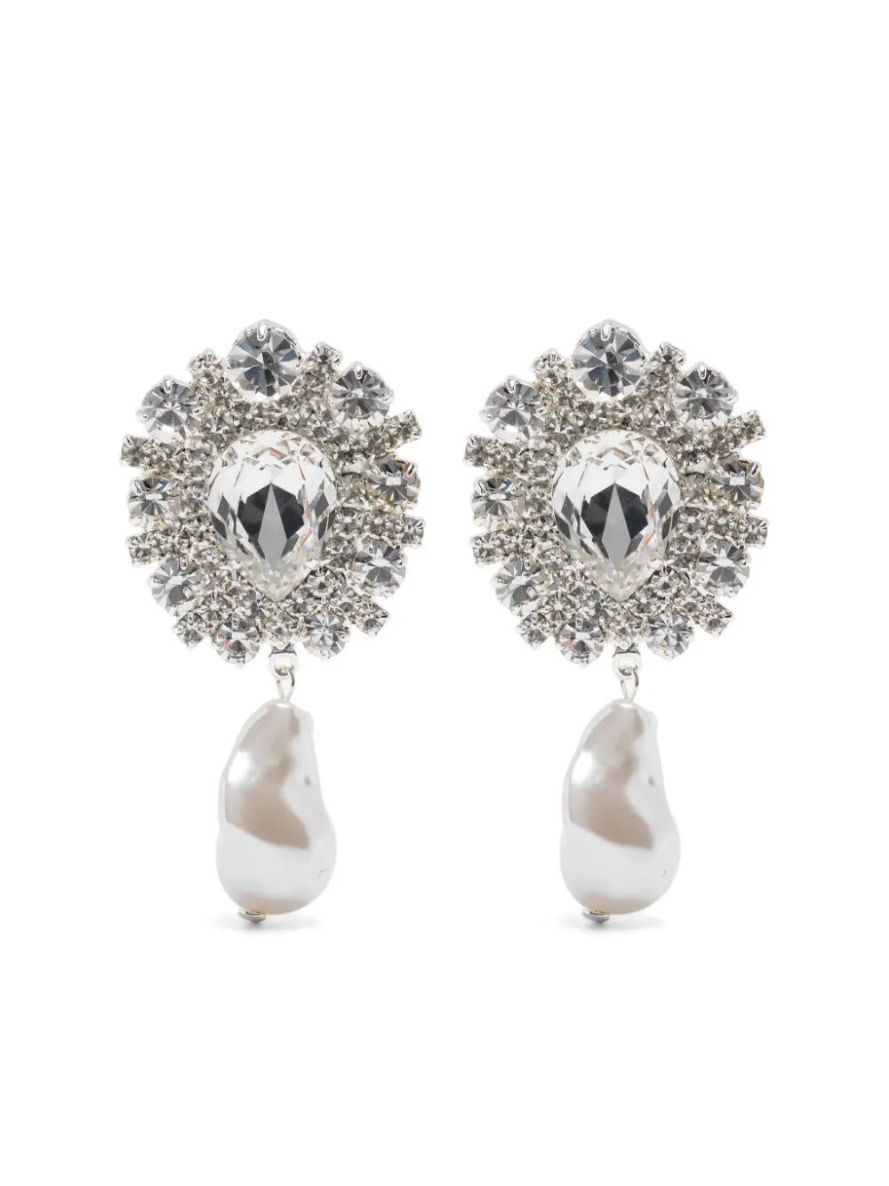 Shop Magda Butrym Silver Earrings