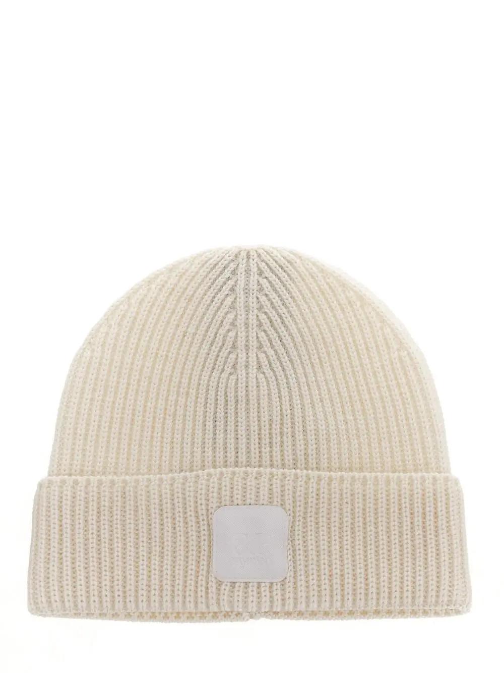 Shop C.p. Company Beanie Hat In White