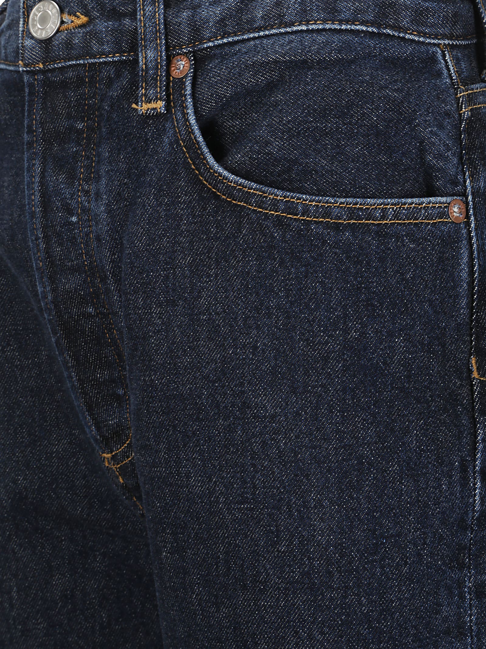 Agolde 90s Pimch Waist Long In Polished In Polished