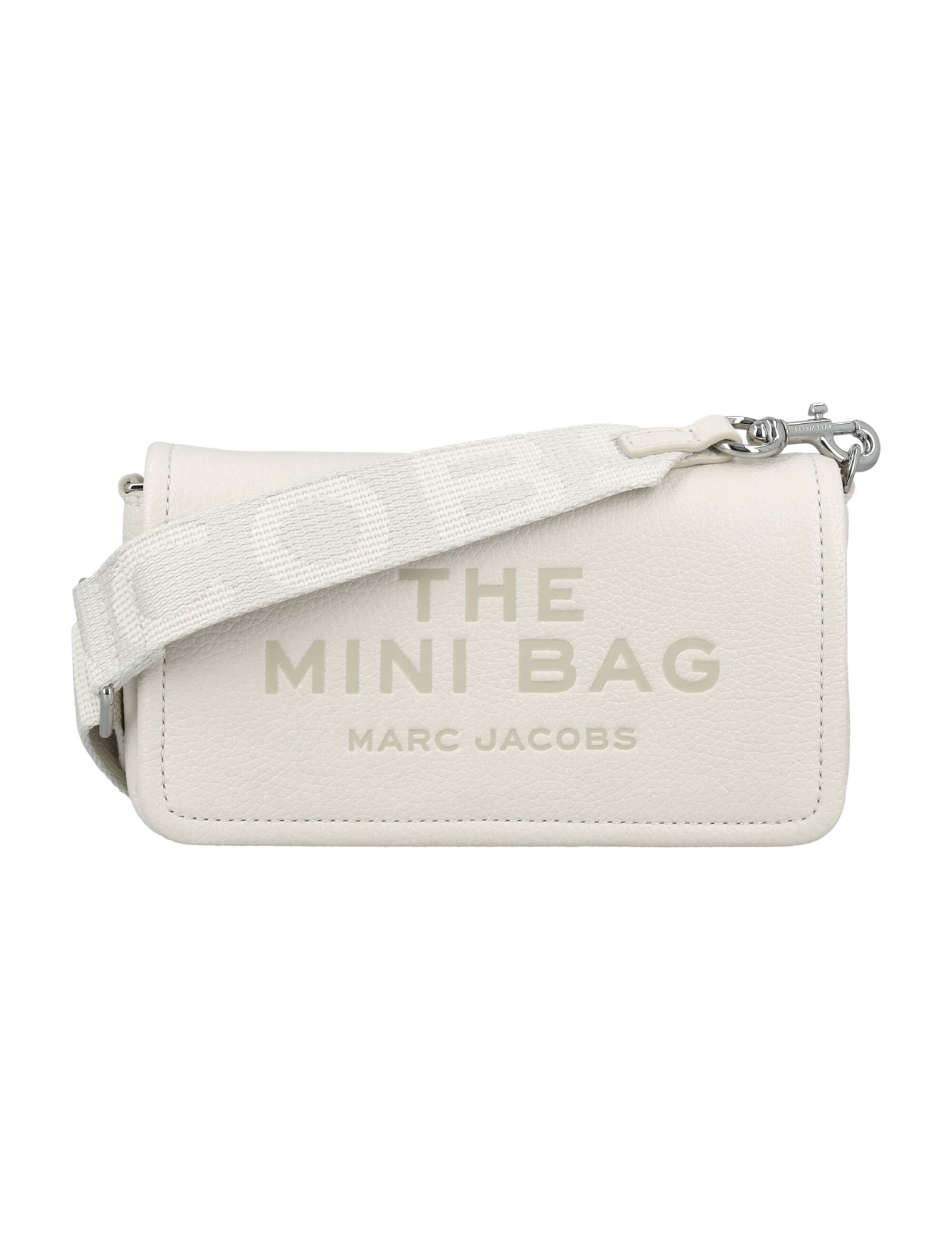 Shop Marc Jacobs The Leather Mini Bag In Cotton