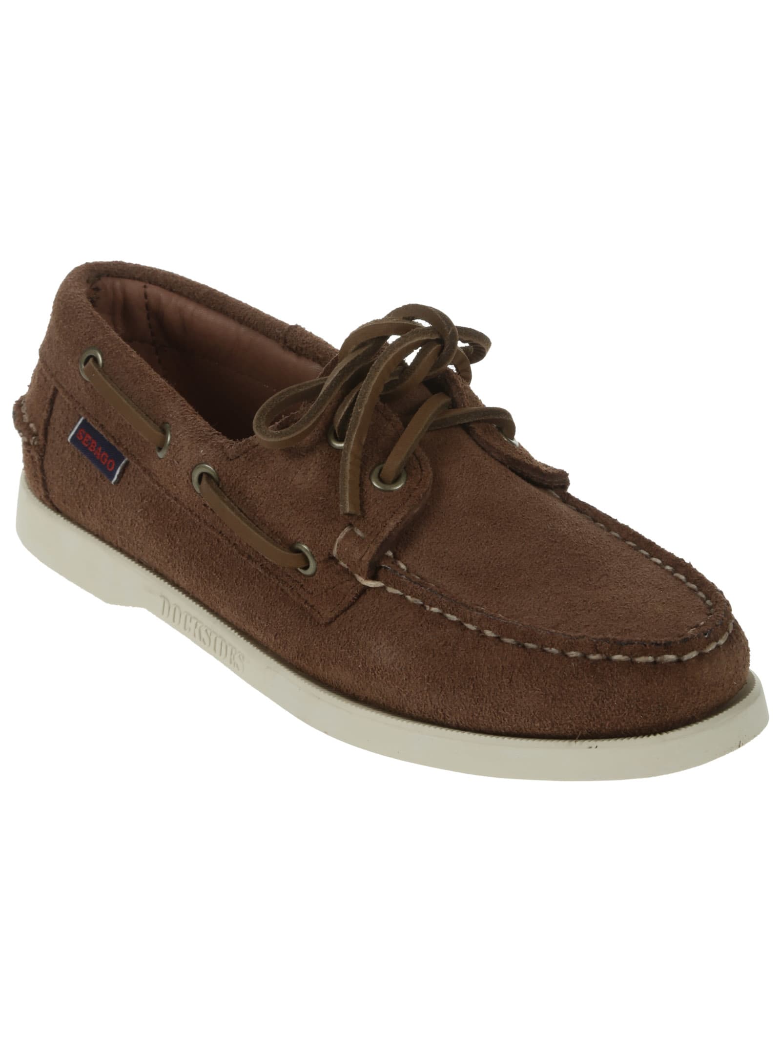 Shop Sebago Portland Flesh Out Woman In Dk Brown