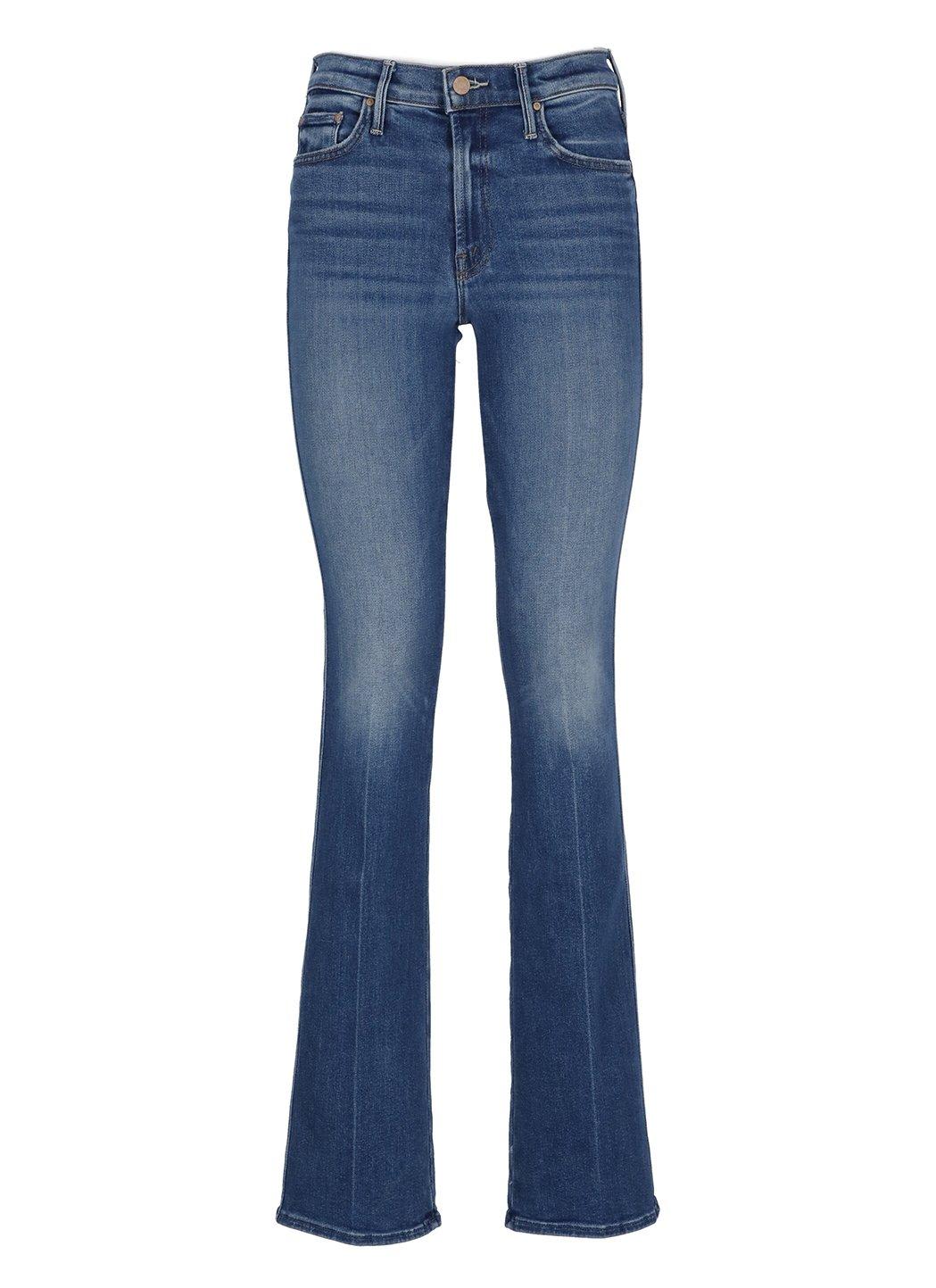 MOTHER THE DOUBLE INSIDER HEEL BOOTCUT JEANS