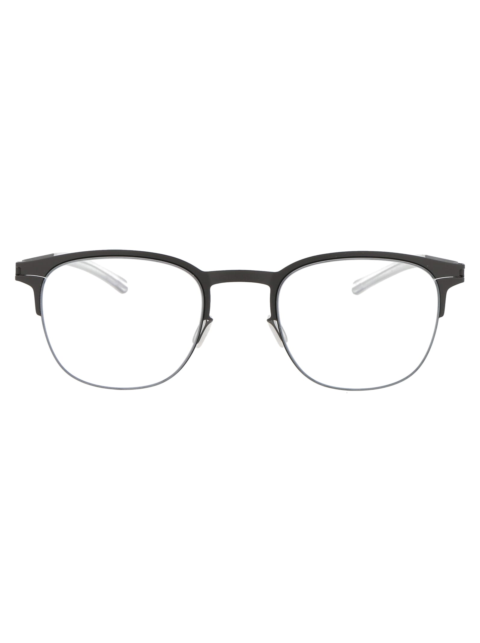 Mykita Neville Glasses In 515 Storm Grey/black Clear