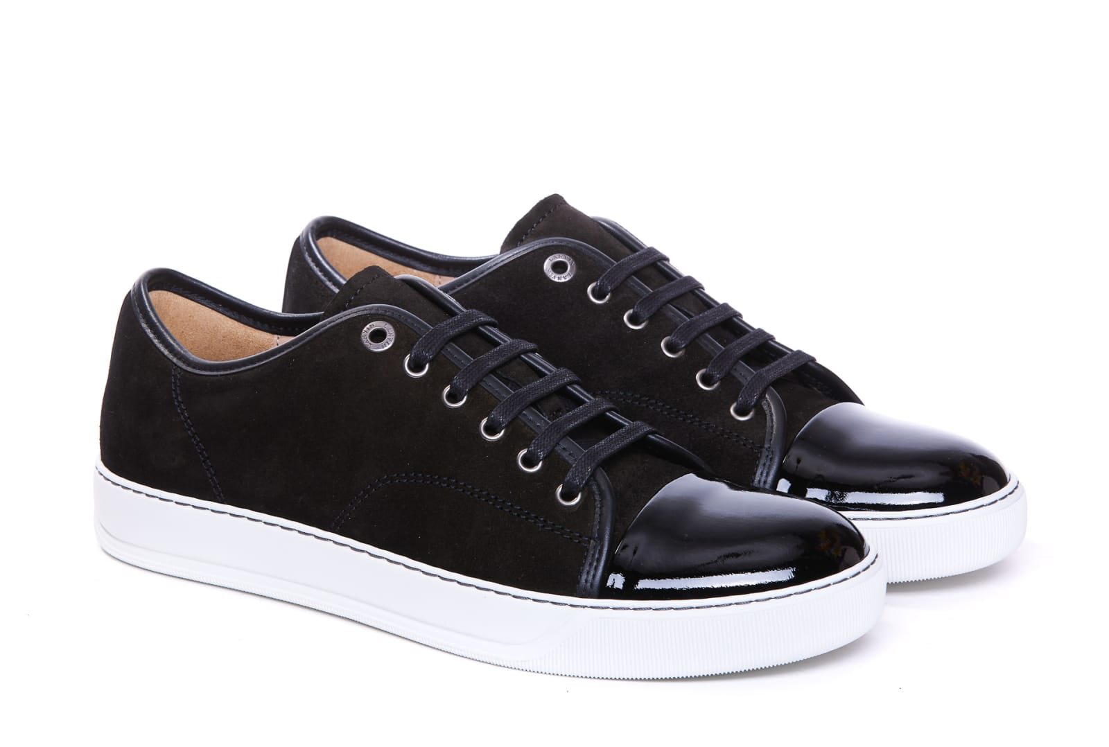 Shop Lanvin Dbb1 Sneakers In Black