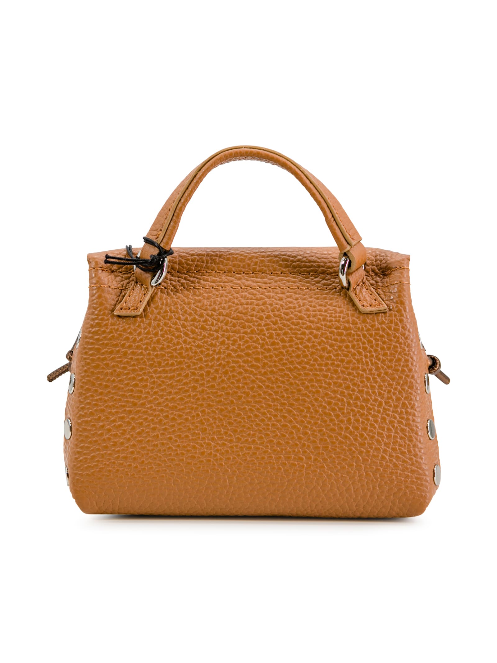 Shop Zanellato Postina® Leather Mini Bag In Leather Brown