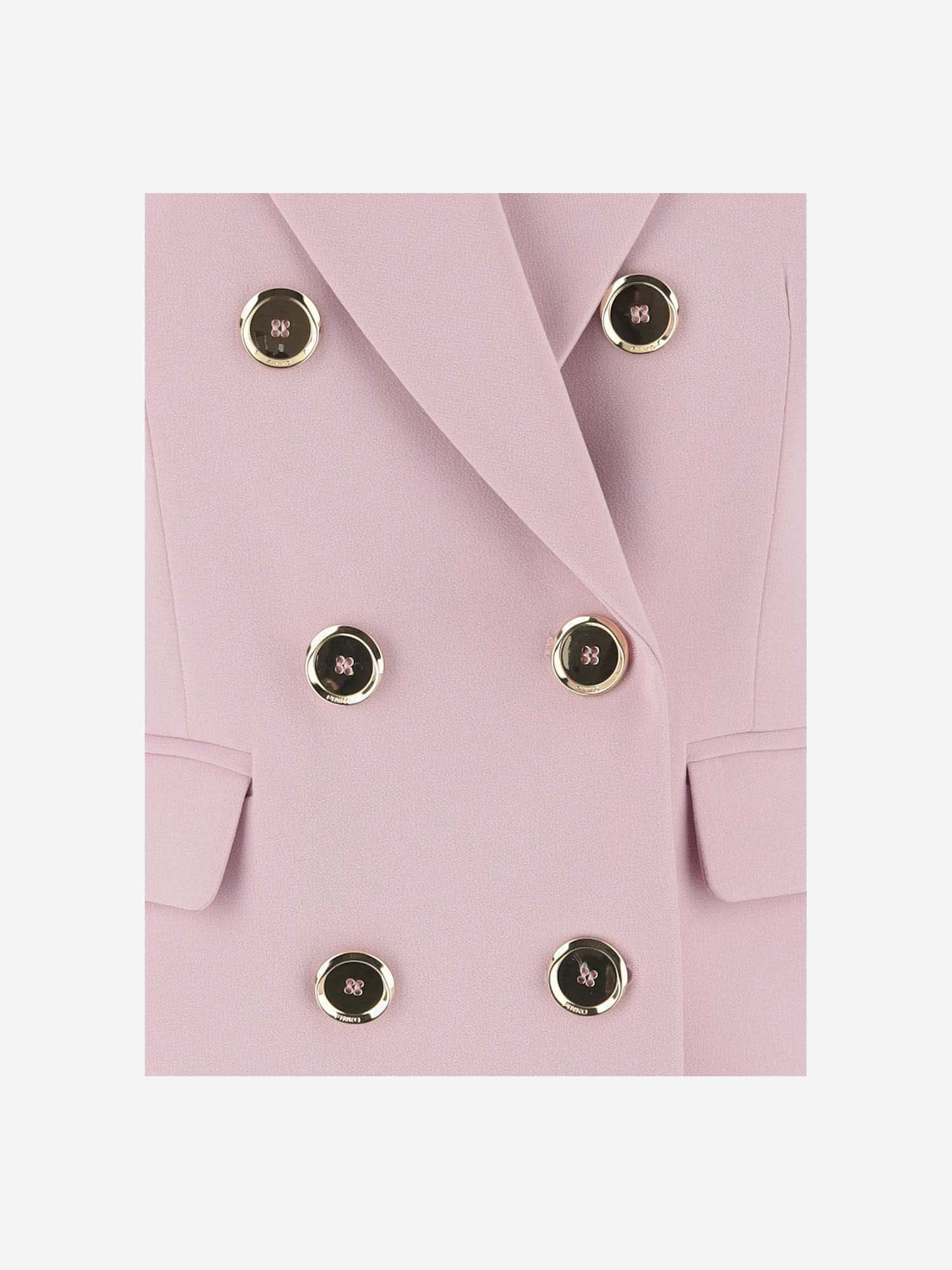 Shop Pinko Stretch Jersey Double-breasted Jacket