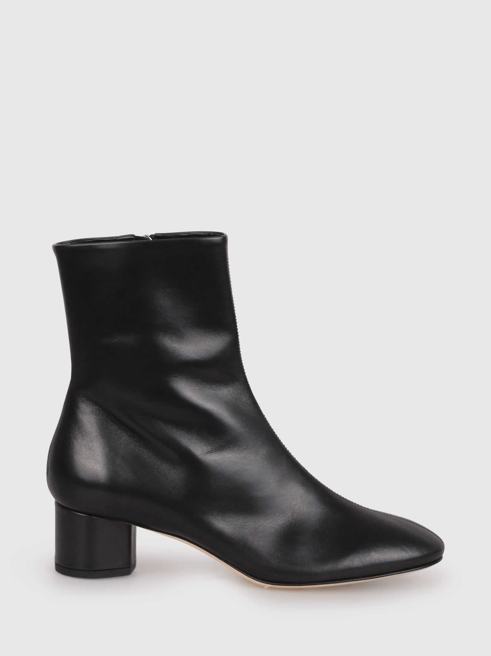 Allegra Leather Ankle Boots