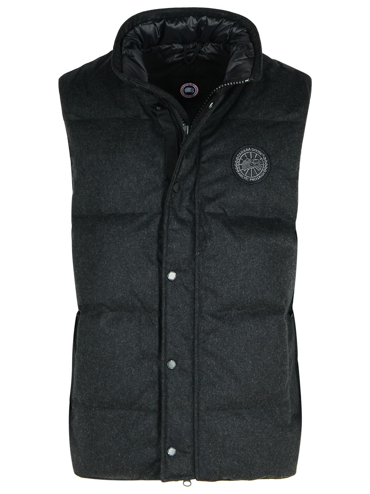 garson Grey Recycled Wool Blend Vest