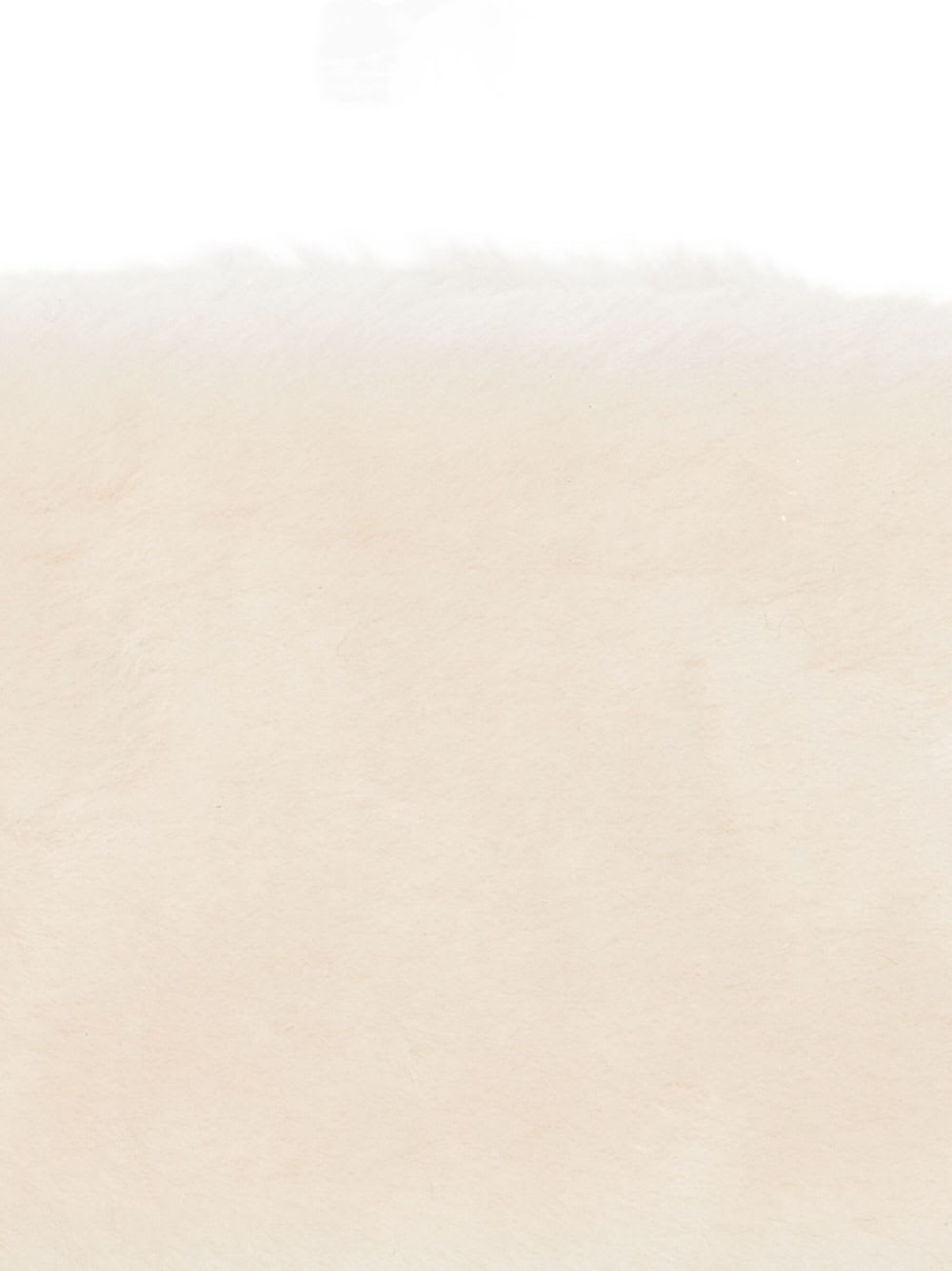 Totême Plush Shearling Wide Headband In Brown