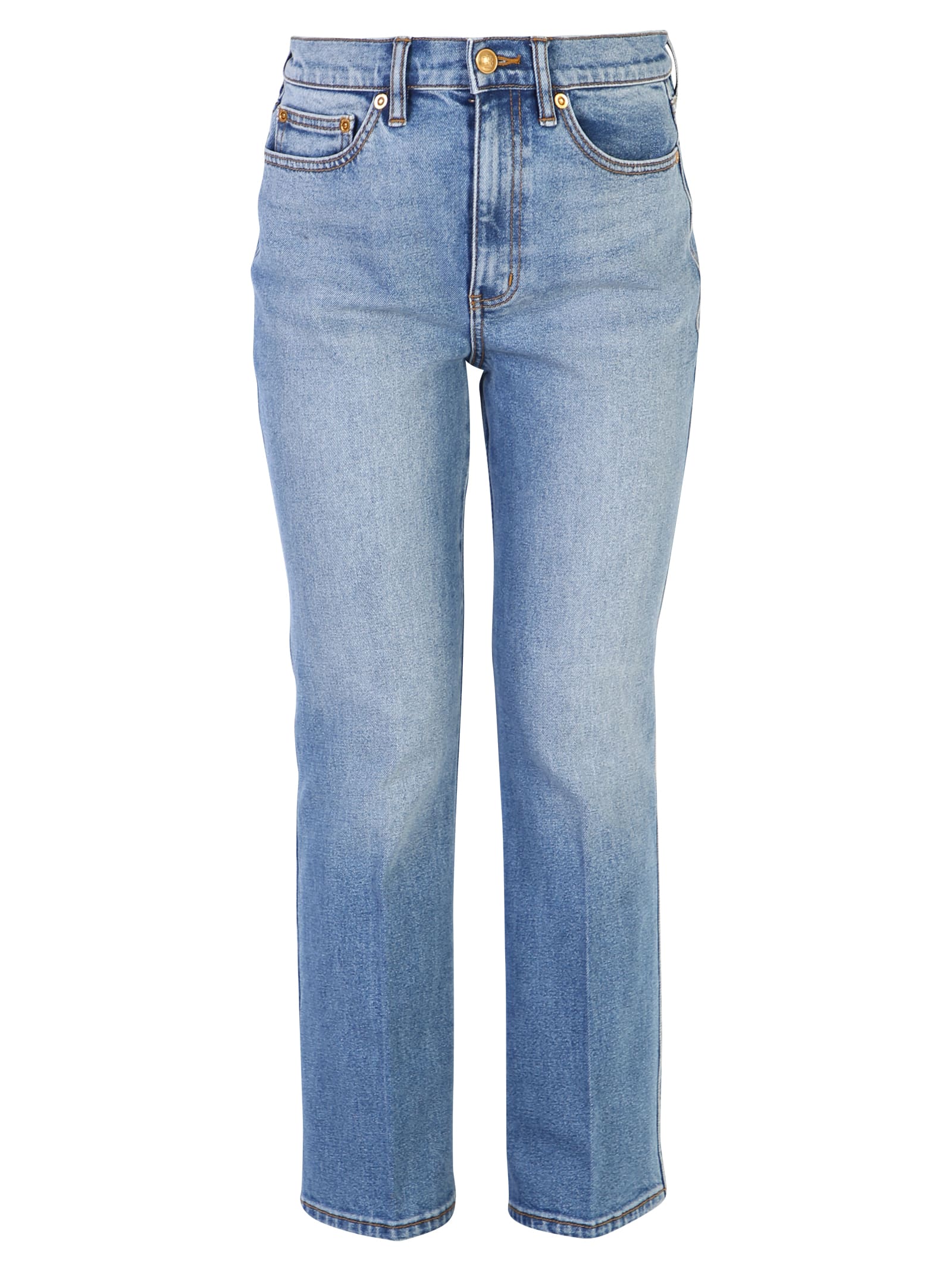 Tory Burch Tory Burch Cropped Jeans - Blue - 10838960 | italist