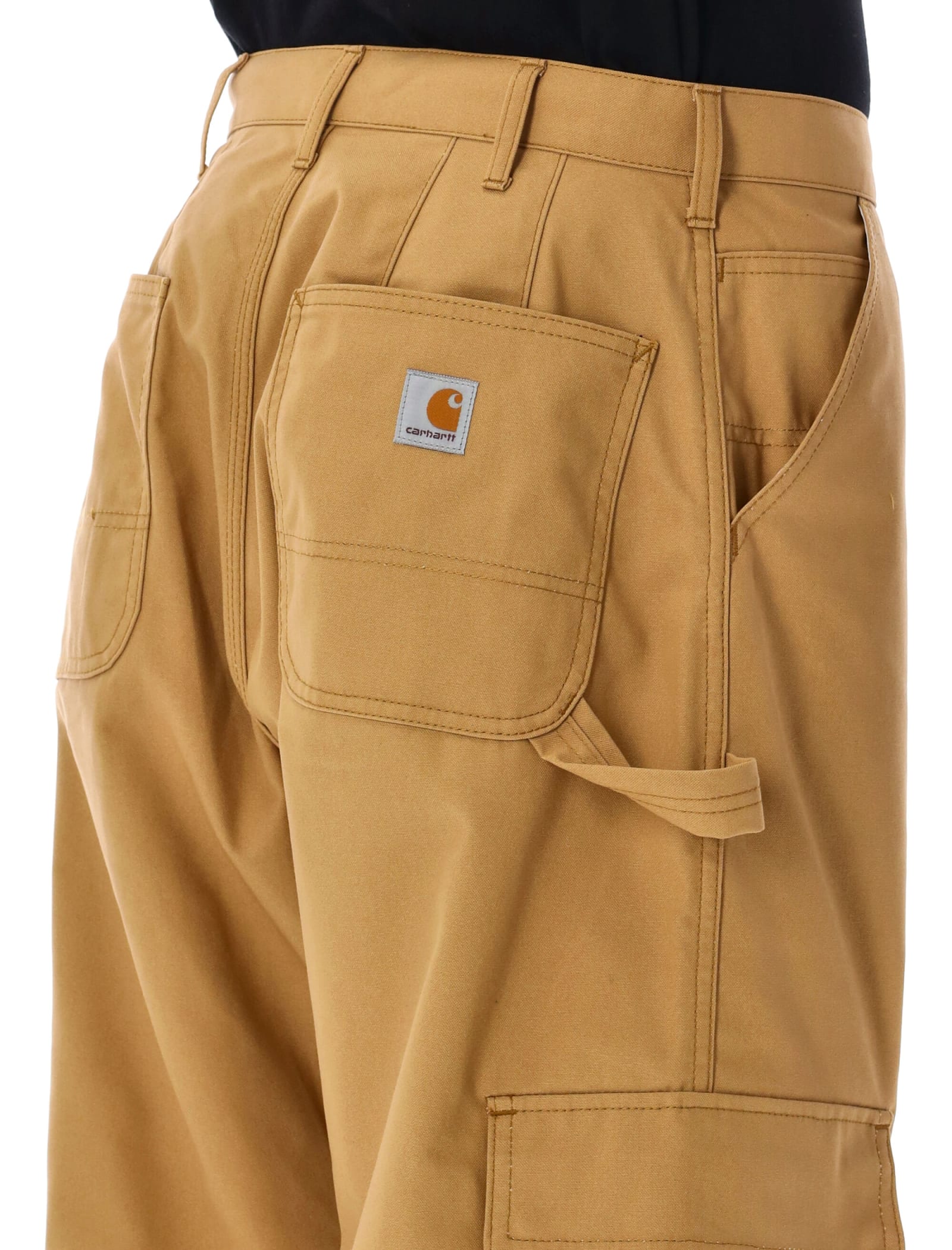 Shop Junya Watanabe Cargo Trousers In Brown