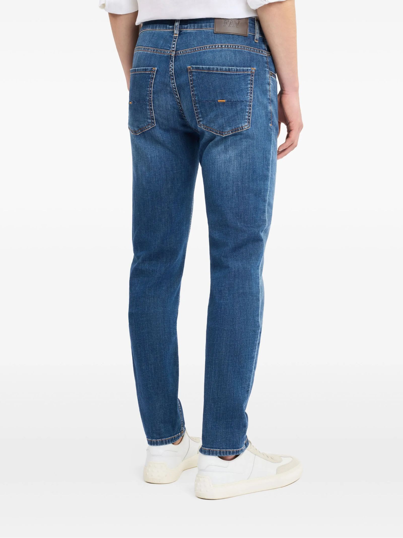 Fay Cotton Denim Jeans