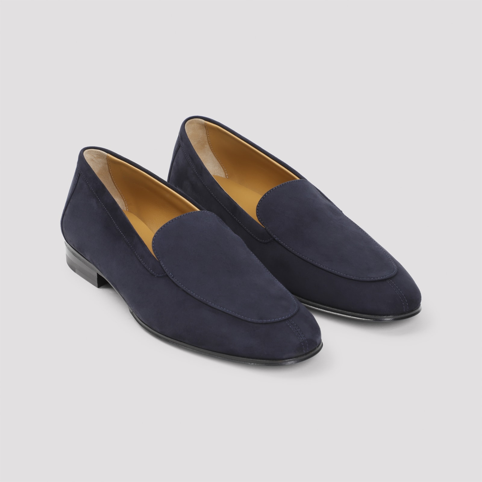 Shop The Row Sophie Loafers In Dpn Deep Navy