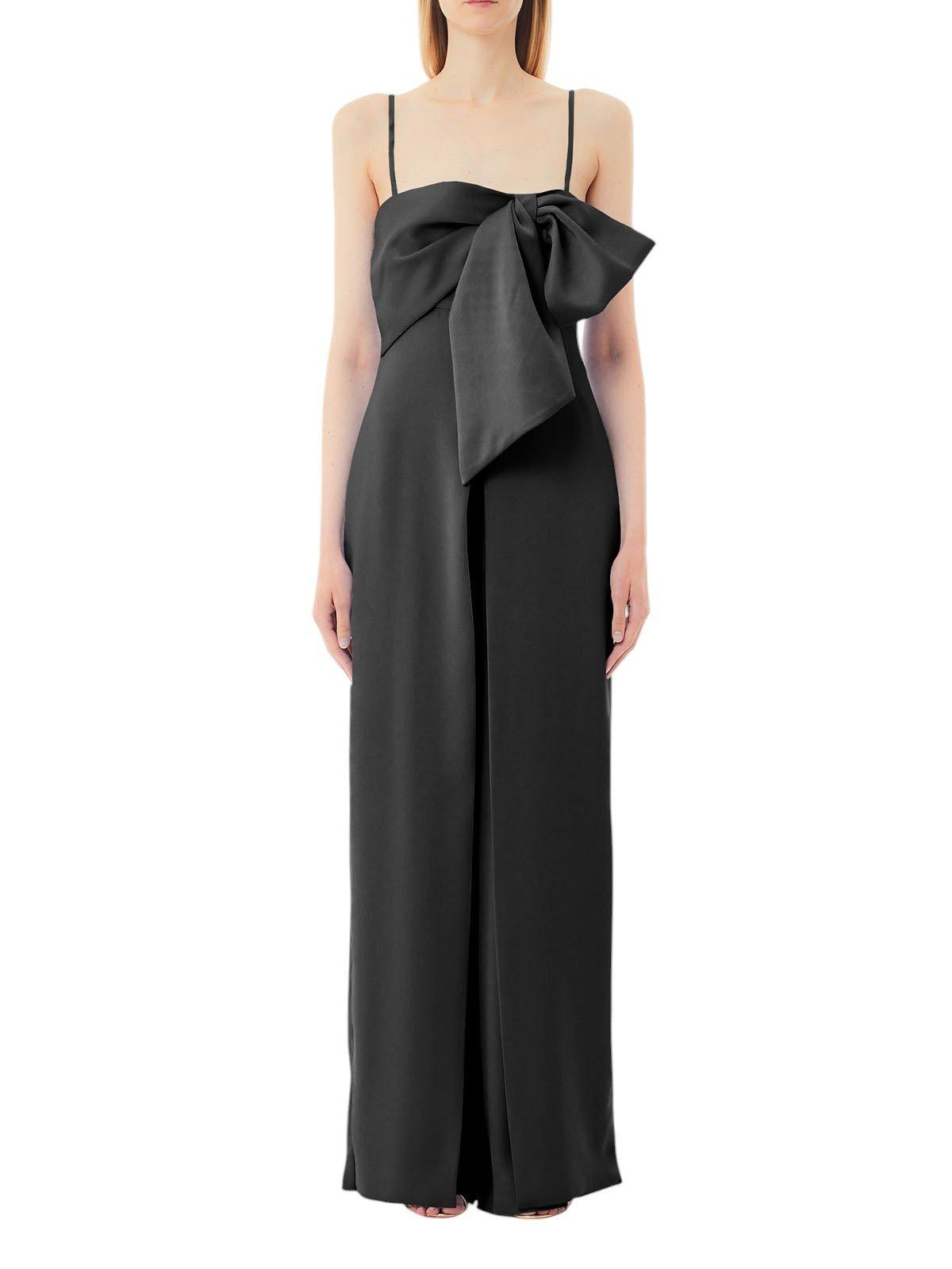Liu-Jo Smart Bow Detailed Jumpsuit