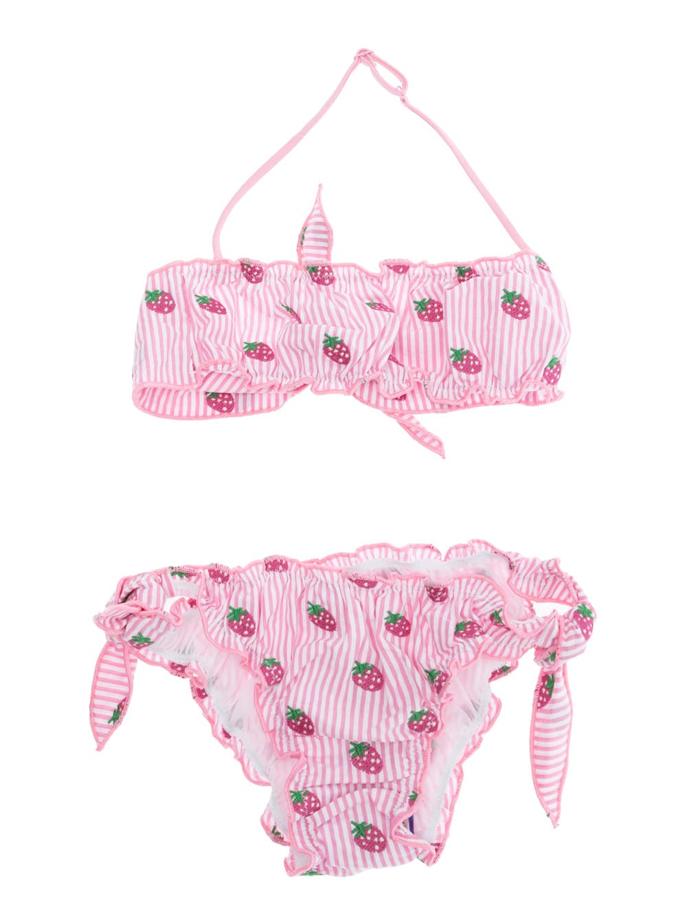 Mc2 Saint Barth Kids' Emy Cotton In Pink