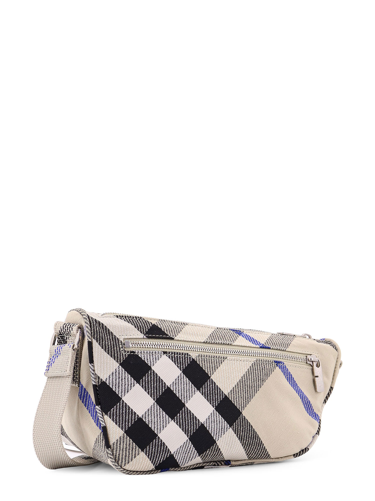 Shop Burberry Shield Messenger S Shoulder Bag In Beige