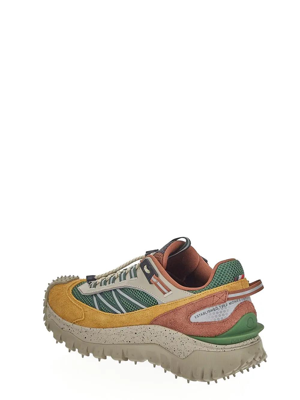 Shop Moncler Trailgrip Shoe In Multicolour