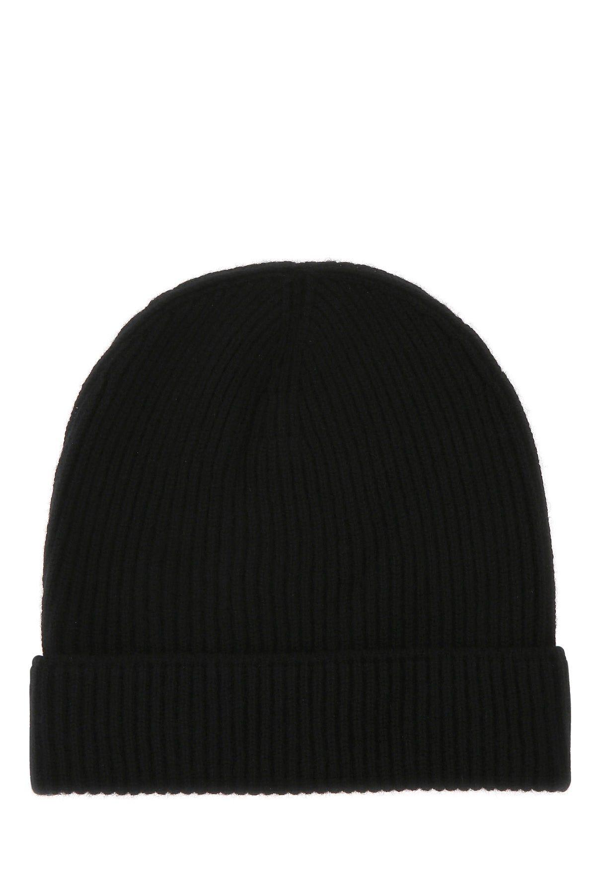 Tom Ford Black Cashmere Beanie Hat | Smart Closet