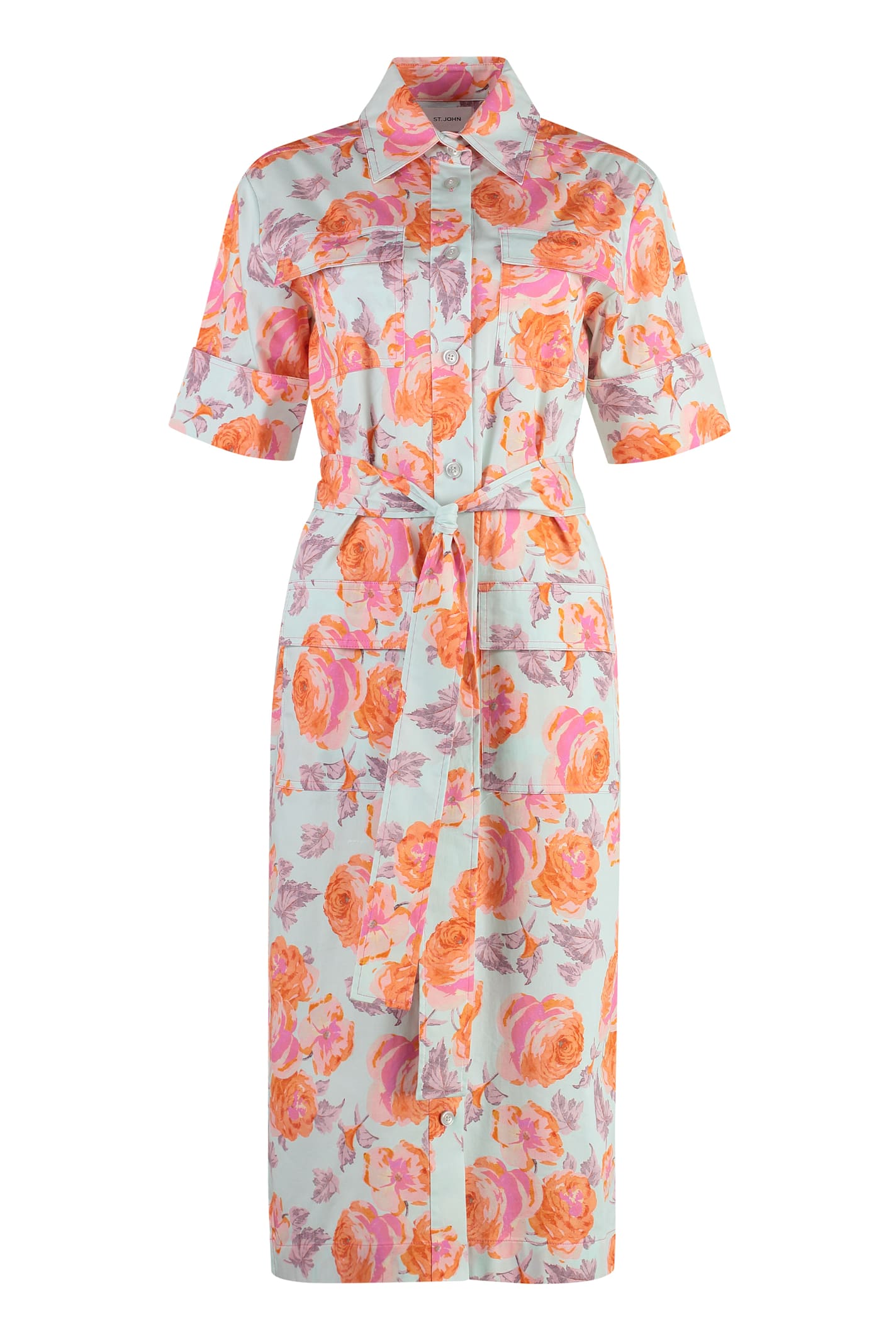 Alfieri & St. John Belted Shirtdress