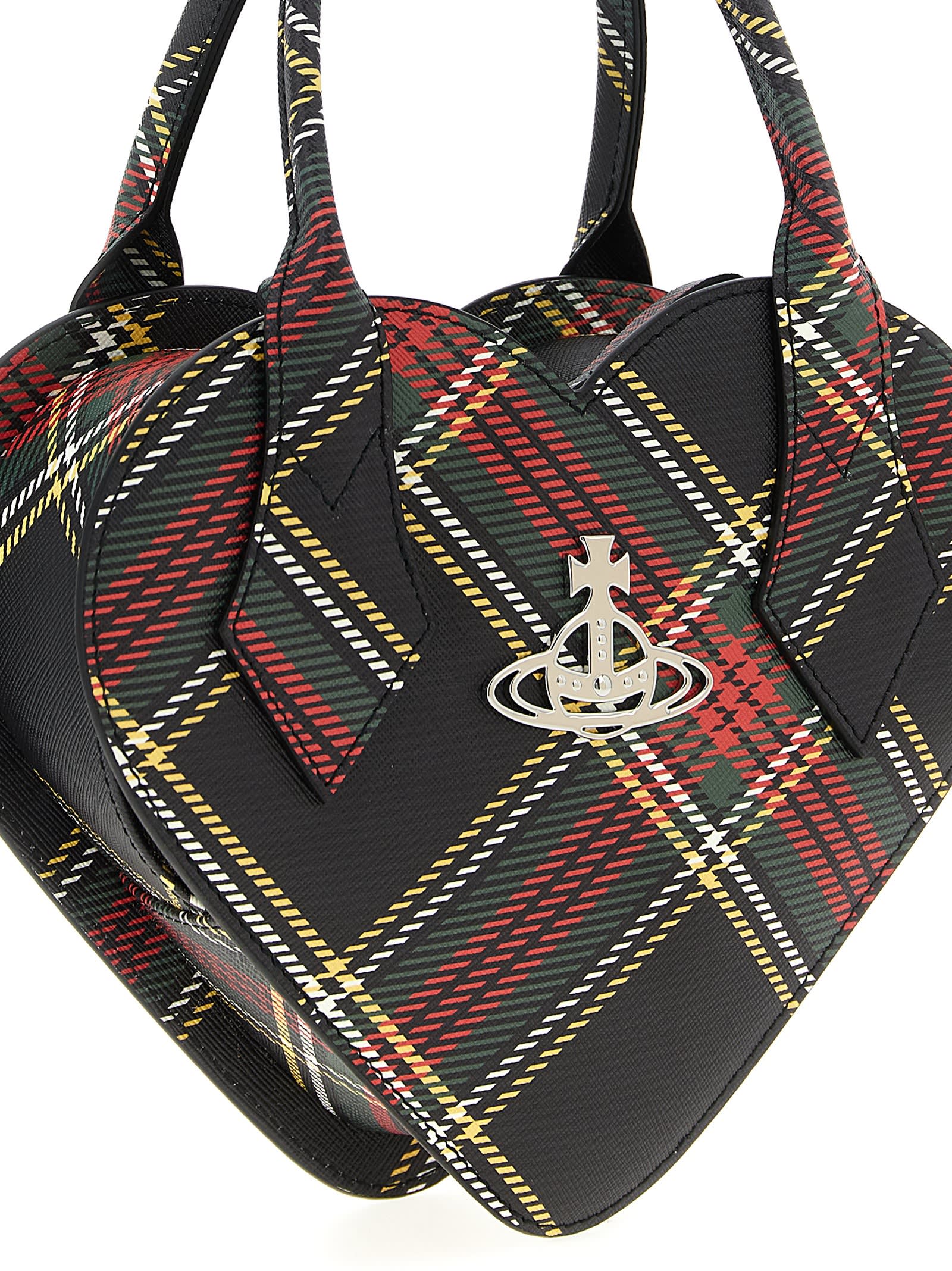 Vivienne Westwood Josephine Heart Handbag In Multi
