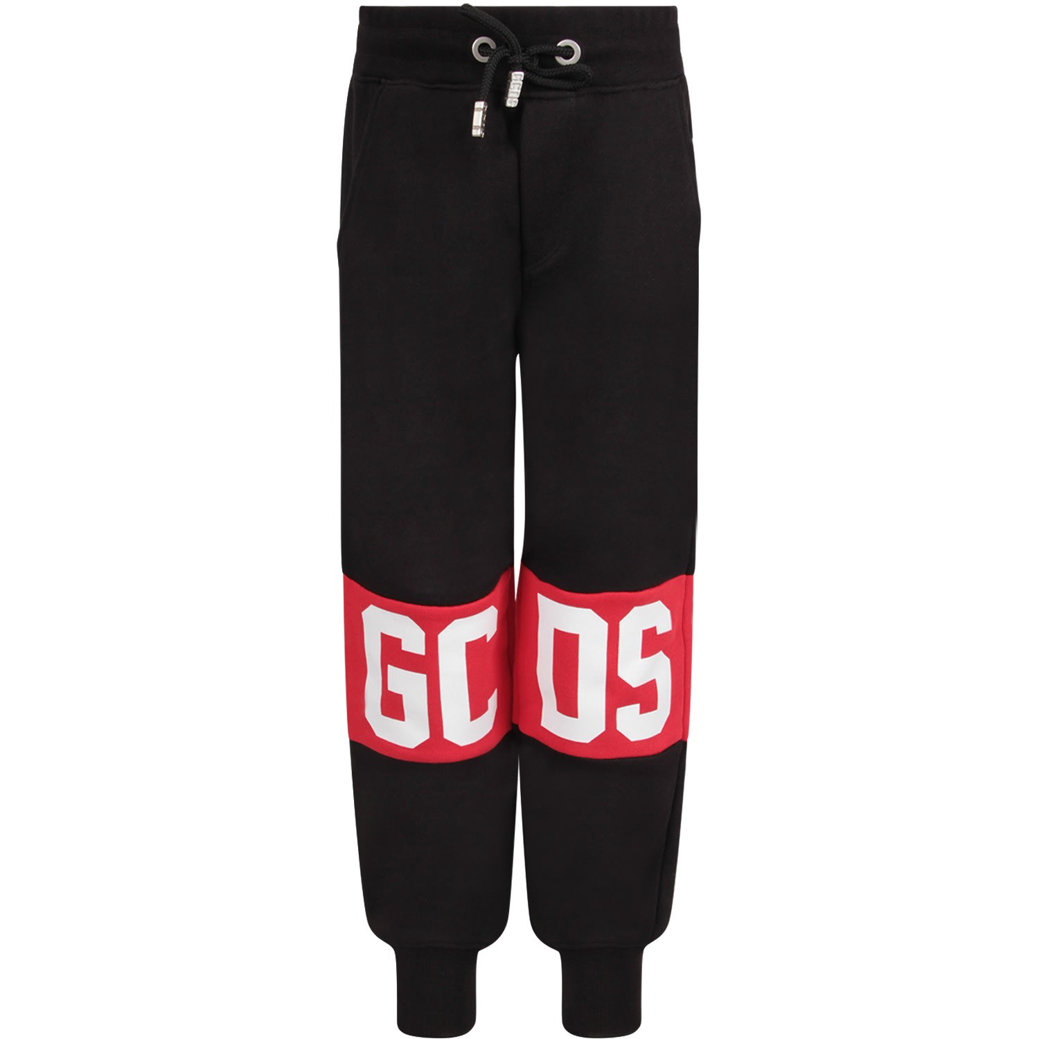 black and red sweatpants