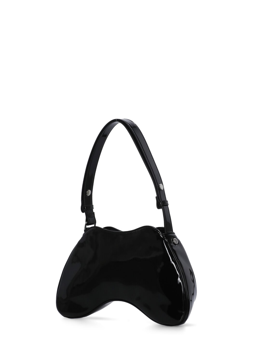 Shop Diesel Play Shoulder Bag In Black