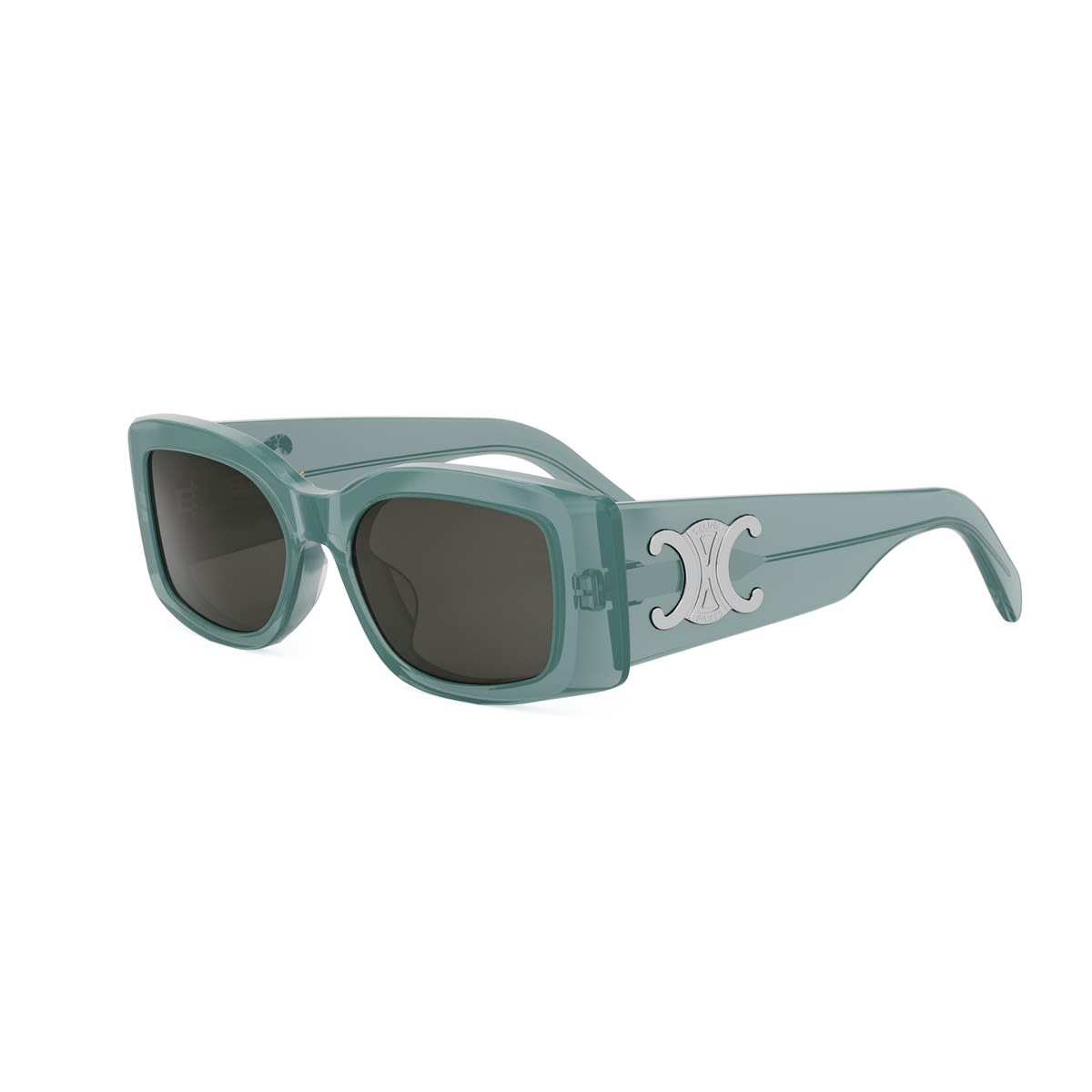 Shop Celine Cl40282u 93a Sunglasses In Verde