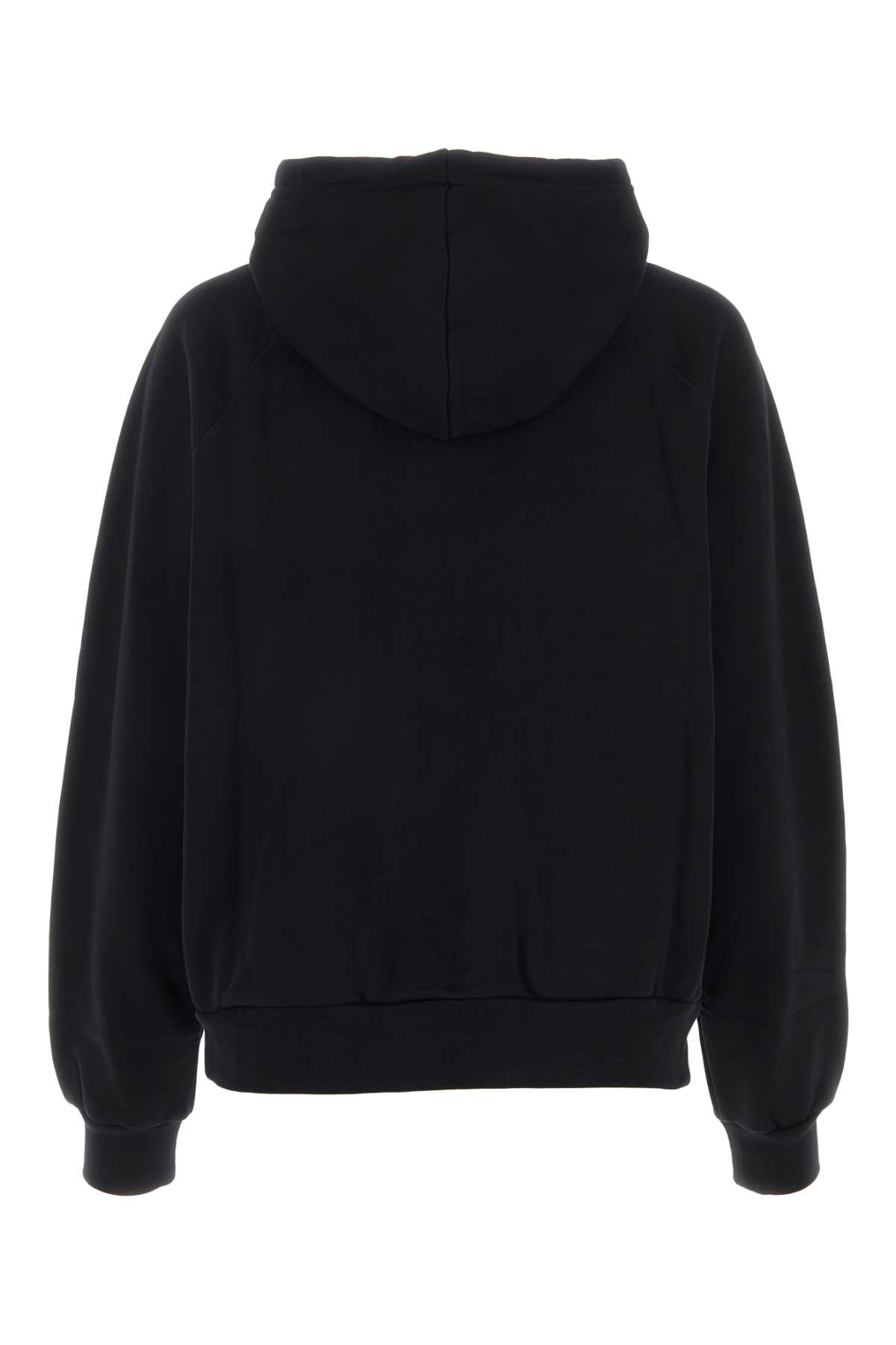 Apc Black Cotton Sweatshirt