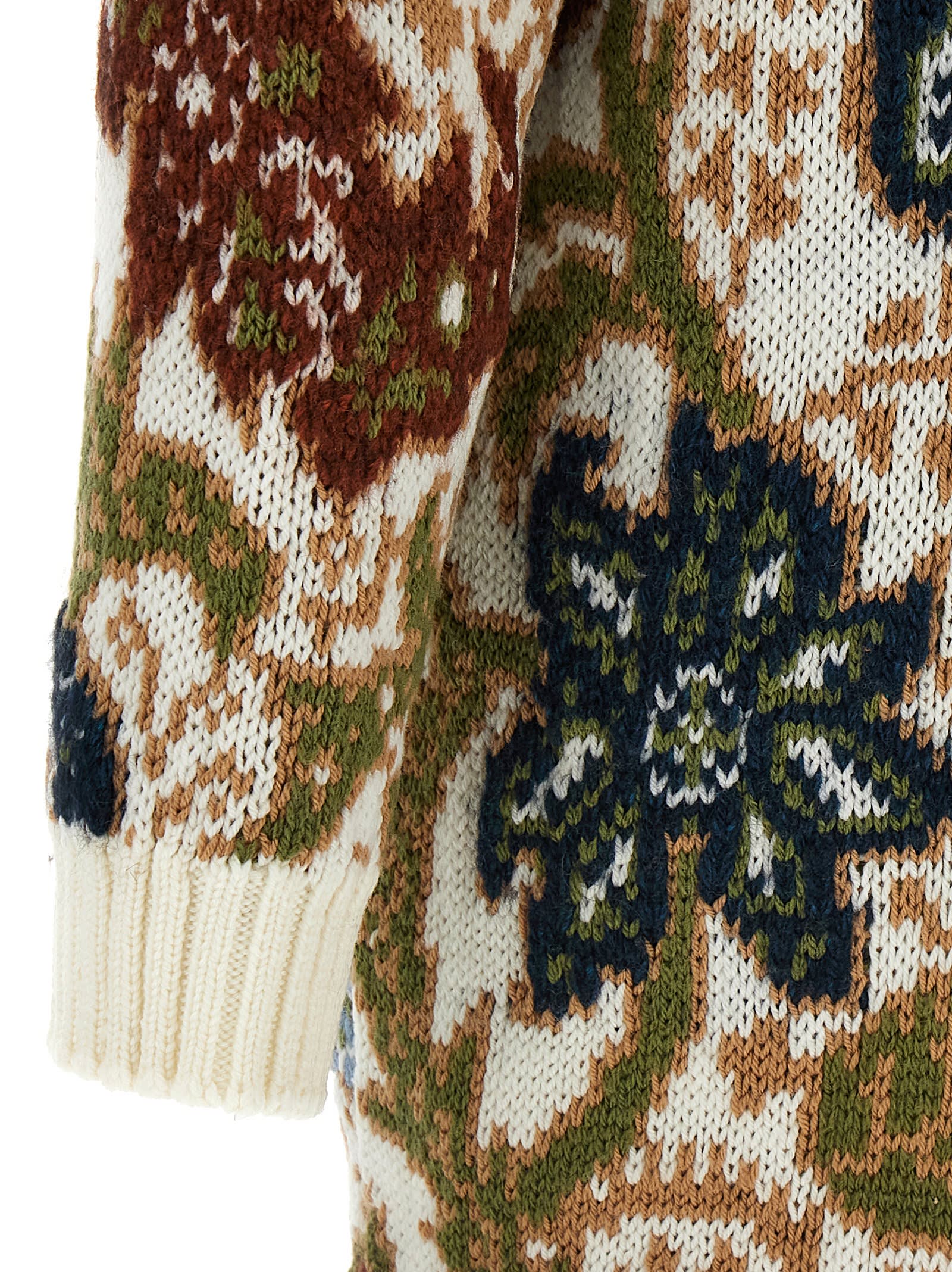 Shop Etro Paisley Cardigan In Multicolor