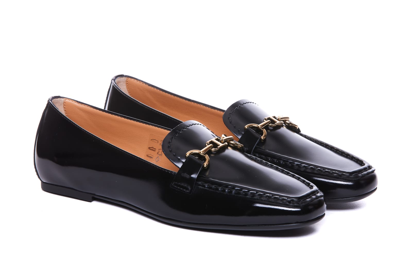 Shop Tod's Loafers In Black